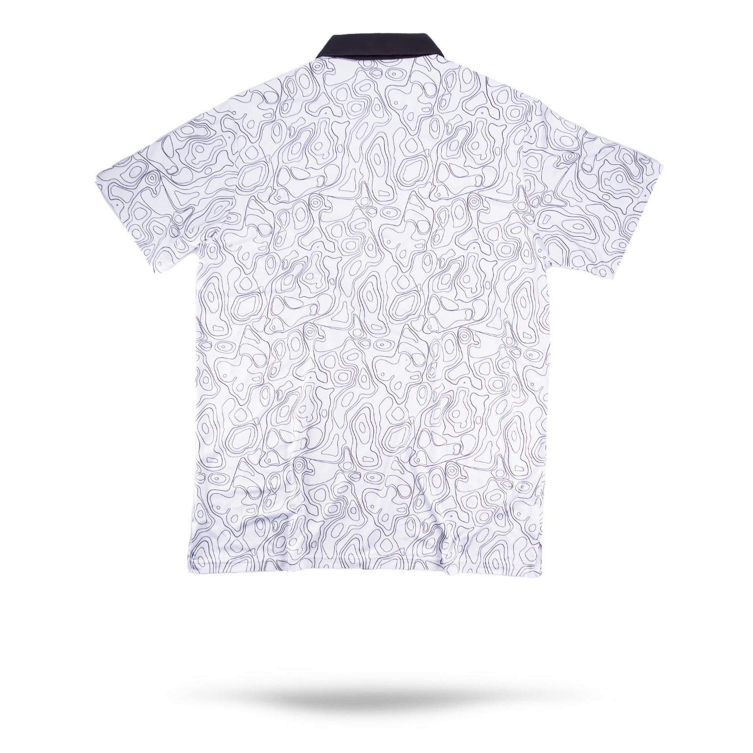 Customized Men's Golf Polo Organic High Spf 30 Full Print Sublimation Polyester 75% Spandex 25% Performance Golf Clothes Shirts