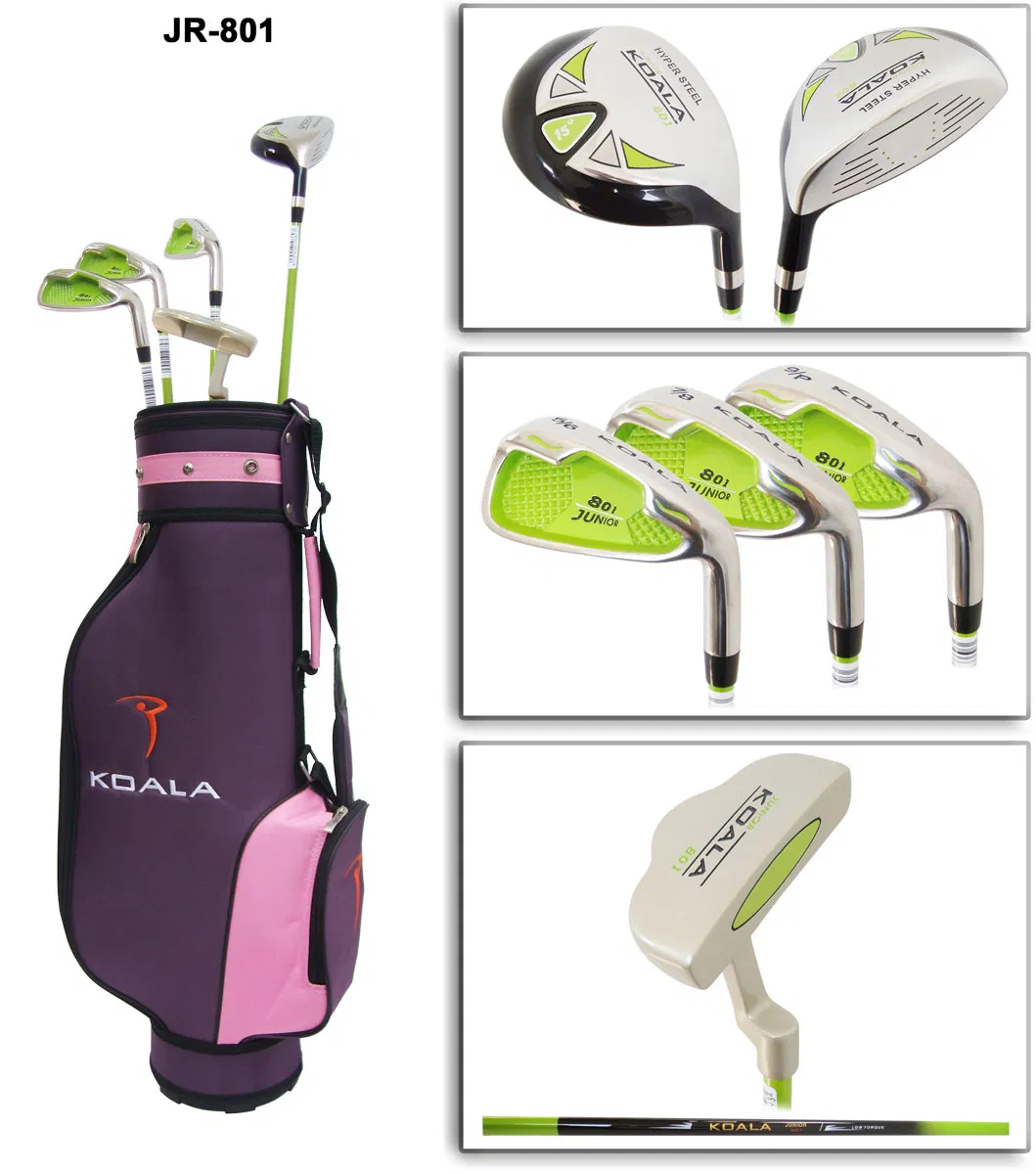 OEM Brand Quality Cheaper Junior Kids Complete Golf Set