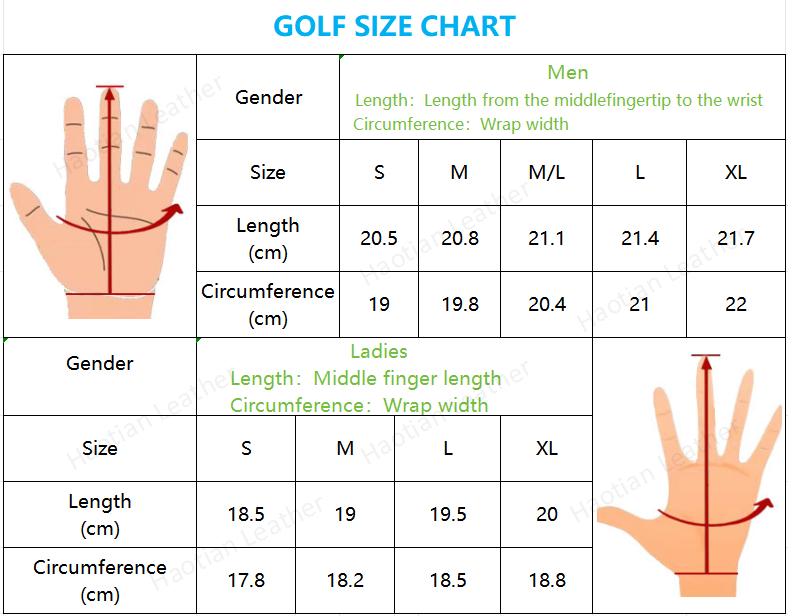 High Quality Men's Left Hand PU Sports Breathable Non-Slip Golf Gloves Direct from Manufacturer