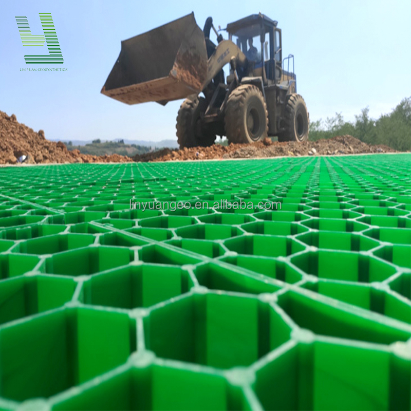 HDPE Grass Paver Grid For Parking Lot And Driveway Ground Stabilization