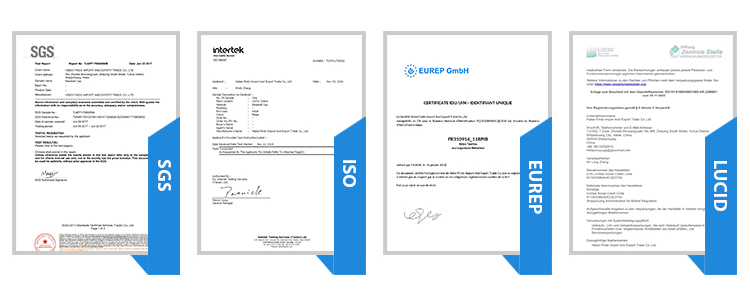 Certificates