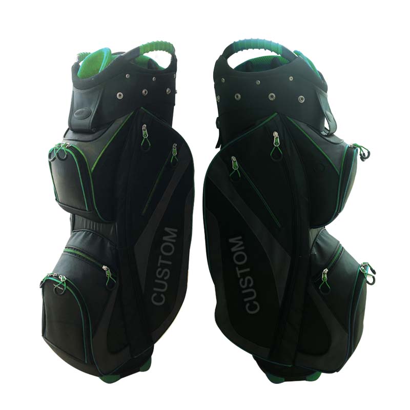 Factory Production 14 Ways Golf Club Bag Custom Branded Ladies Nylon Golf Cart Bags