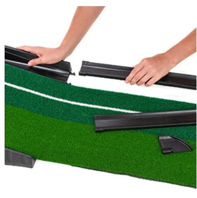 Hot Sells Golf Putting Green Patice Mat - Portable Mat with Auto Ball Return Function - Mini Golf Practice Training Aid, Game and Gift