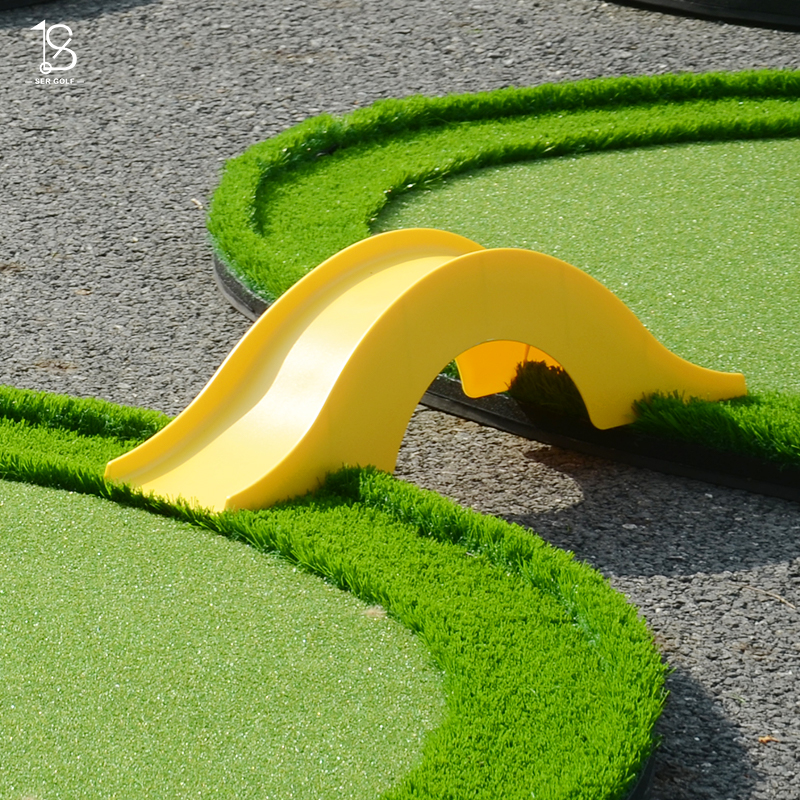 Mini Golf Course Obstacles Set for Indoor Outdoor Golf Putting Practice for Kids Adults Golf Putting Game Leisure Sport Toy