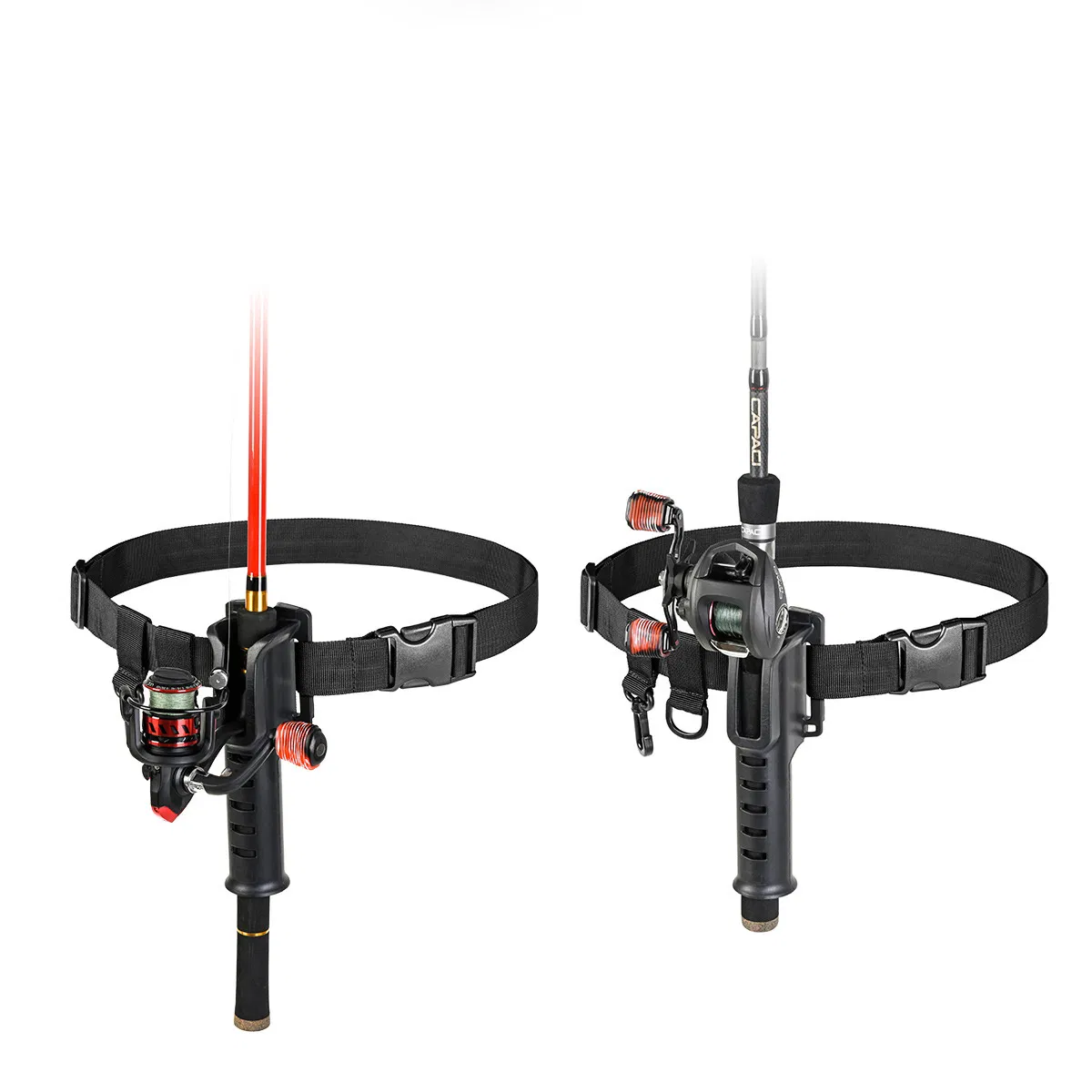Fishing Rod Pole Holder Waist Belt Spinning Rods and Casting Rods Bl15347