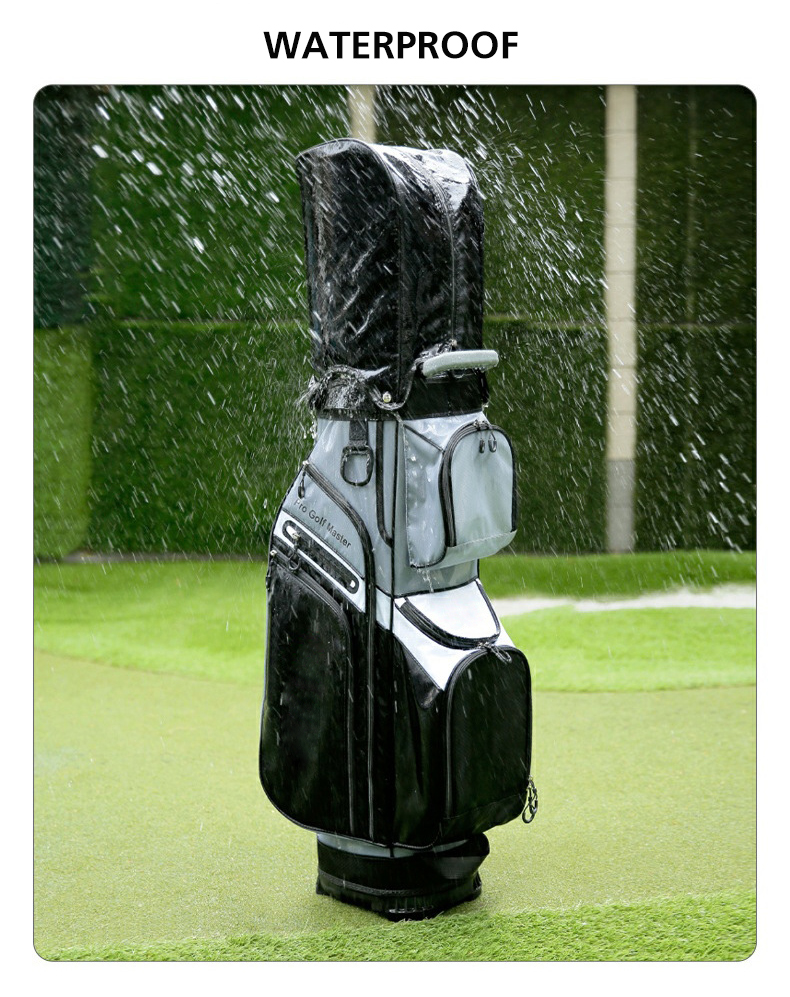 Manufacturer Factory High Quality 14 Way Top with Full Length Dividers Bags Golf Customized Golf Club Bags Printing