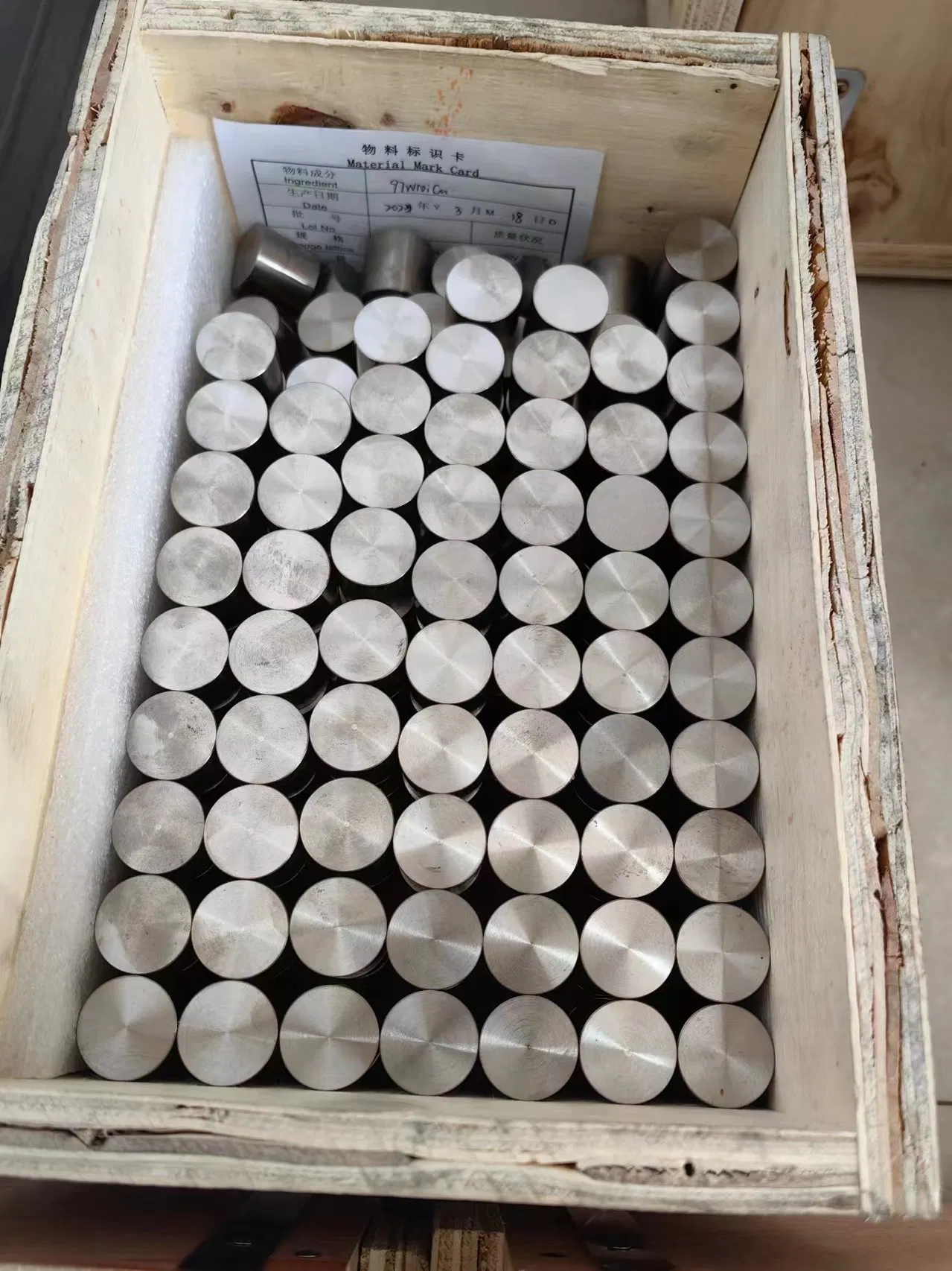 Aerospace Alloy Components Aircraft Ballast Weights Heat Resistance Equipments