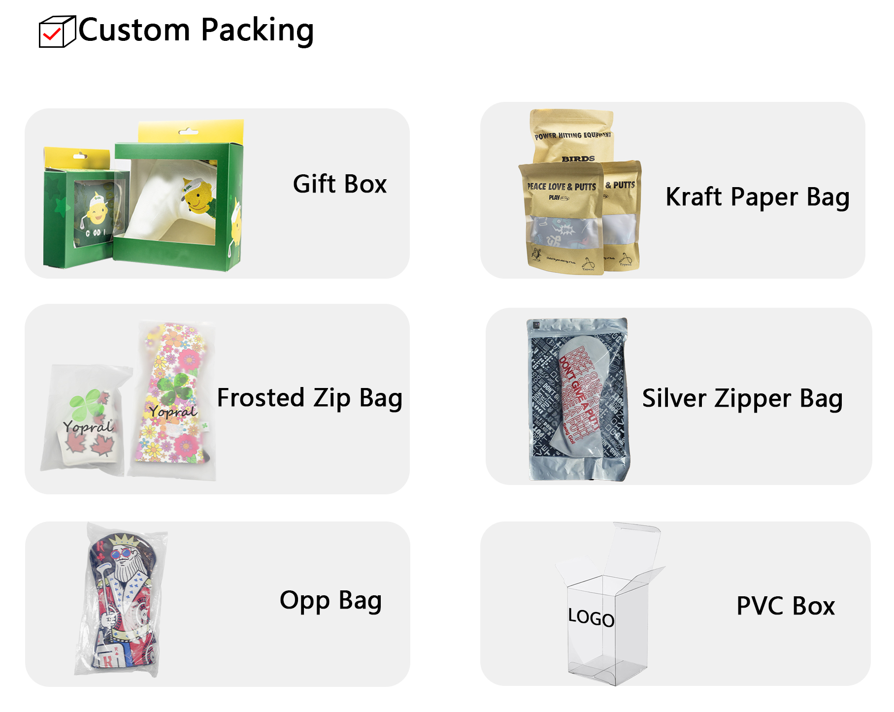 Custom Packaging Options