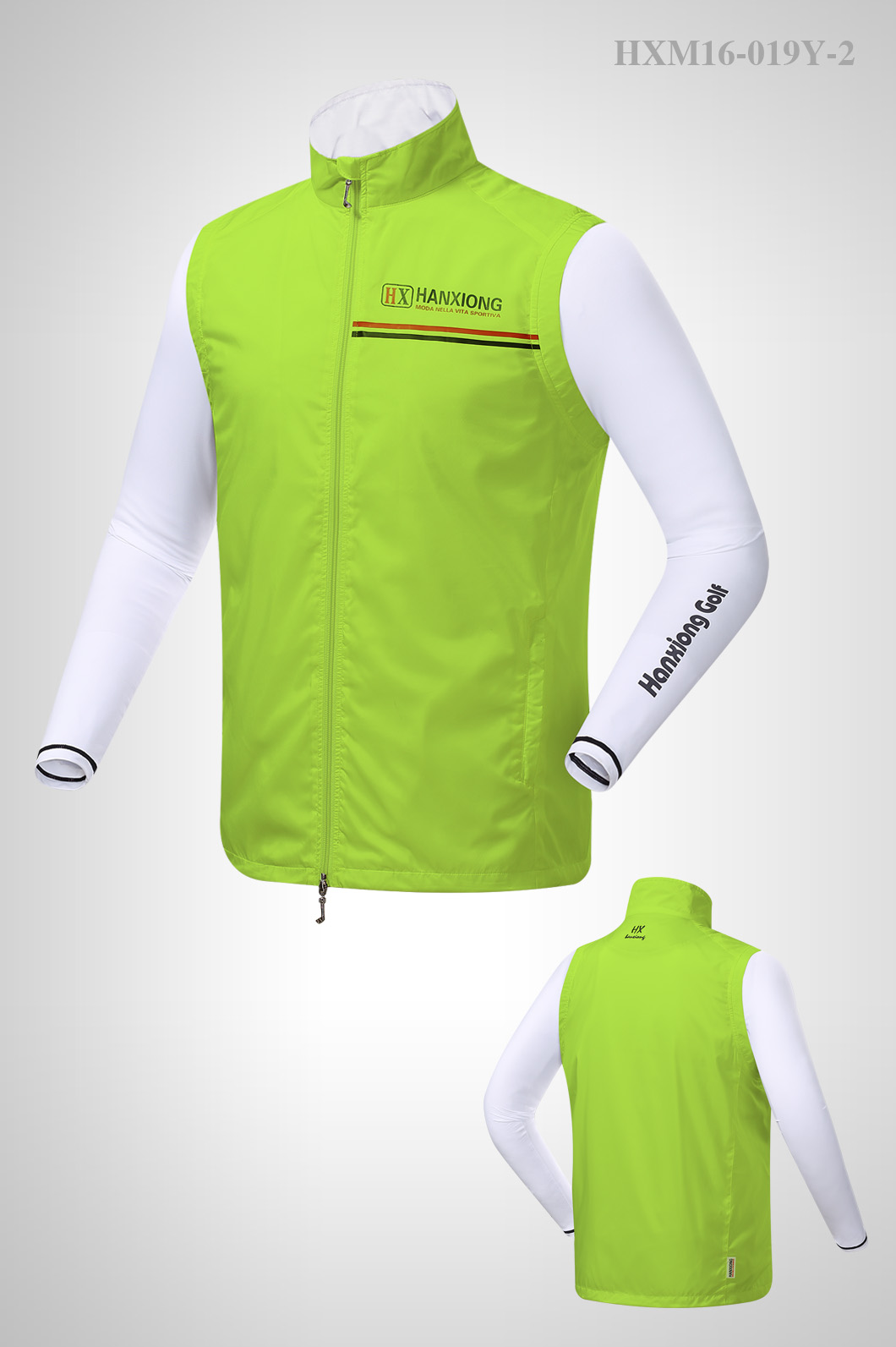 Wholesale Professional Golf Apparel Manufacturer New Fashion Men Golf Vest Waistcoat Winter Autumn Sports Wear
