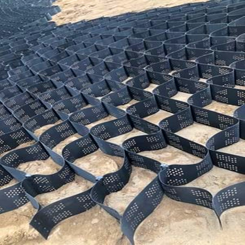 Honeycomb Geocells HDPE 50mm 75mm 120mm 150mm Height Driveway Grass Grid Geocell For Road Base Reinforcement SlopePprotection