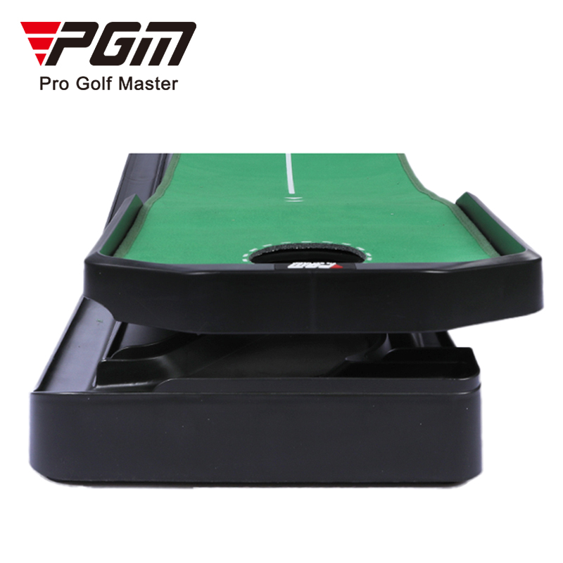 PGM TL004 Automatic Ball Return Mini Golf Swing Course Trainer Enhanced Training Aids for Garden Putting Mat Golf Practice