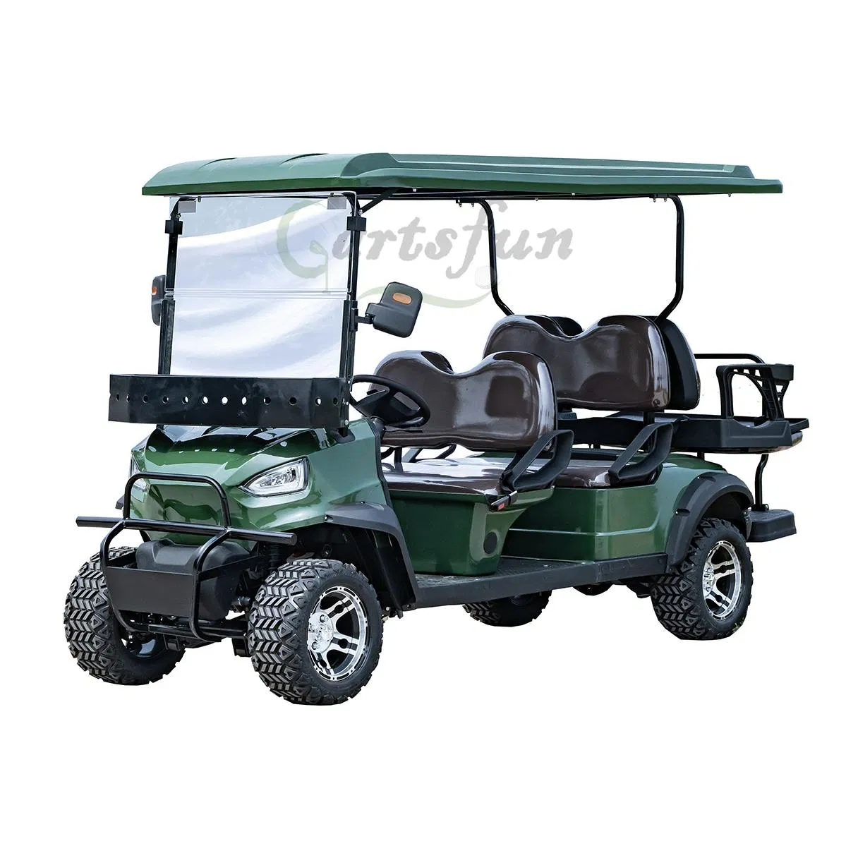 4 Wheel Utility Vehicle 2 4 6 Seater Electric Club Car Golf Cart