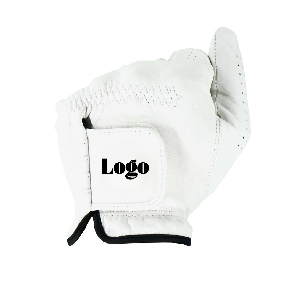 VN Manufacturer Custom Leather Cabretta Leather Golf Gloves Logo Waterproof Elastic Fit Palm Breathable Quick Dry Soft Durable