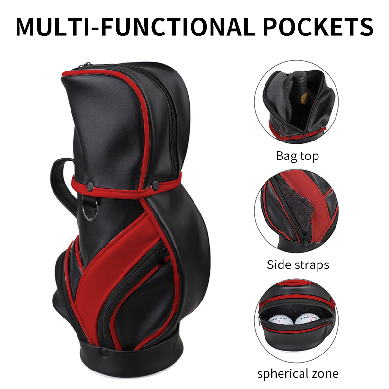 Golf wine bag detail 1