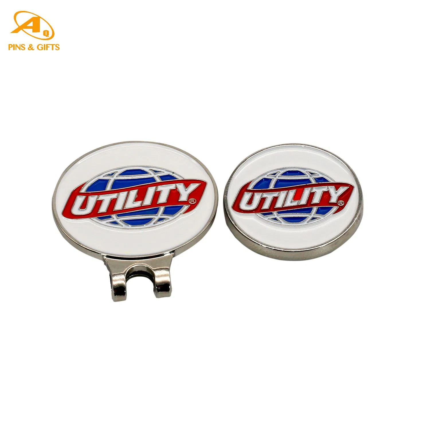 Wholesale Engineer Magnifier Design Carrying Shell Travel Transparent Custom Blank Magnet Golf Equipment