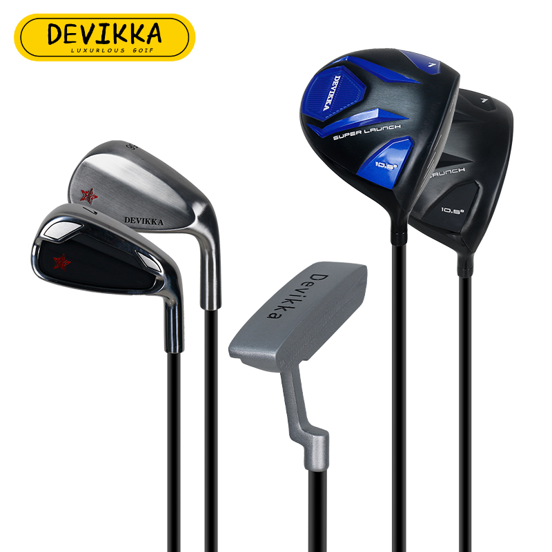 Golf training power release clubs set header