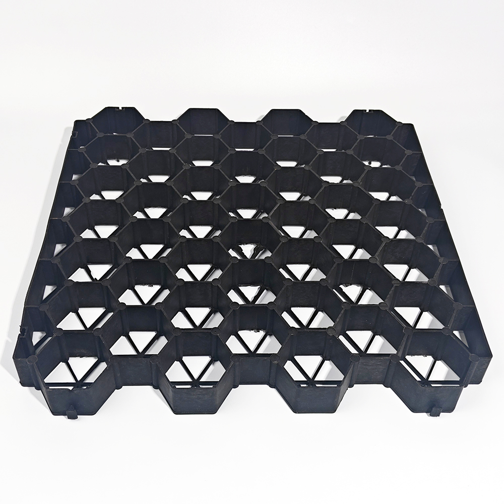 New Design Black HDPE Plastic Pavers Grid Ground Reinforcement System For Outdoor Parking Lots And Driveways