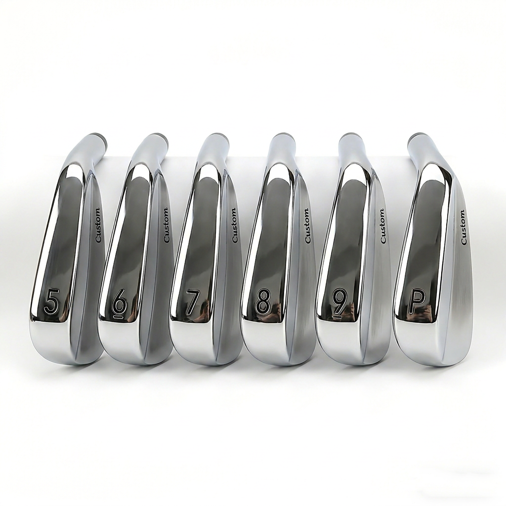 Forged Golf Irons CNC Milled, Custom Loft (4-9,P,S), OEM Golf Club Set for Men