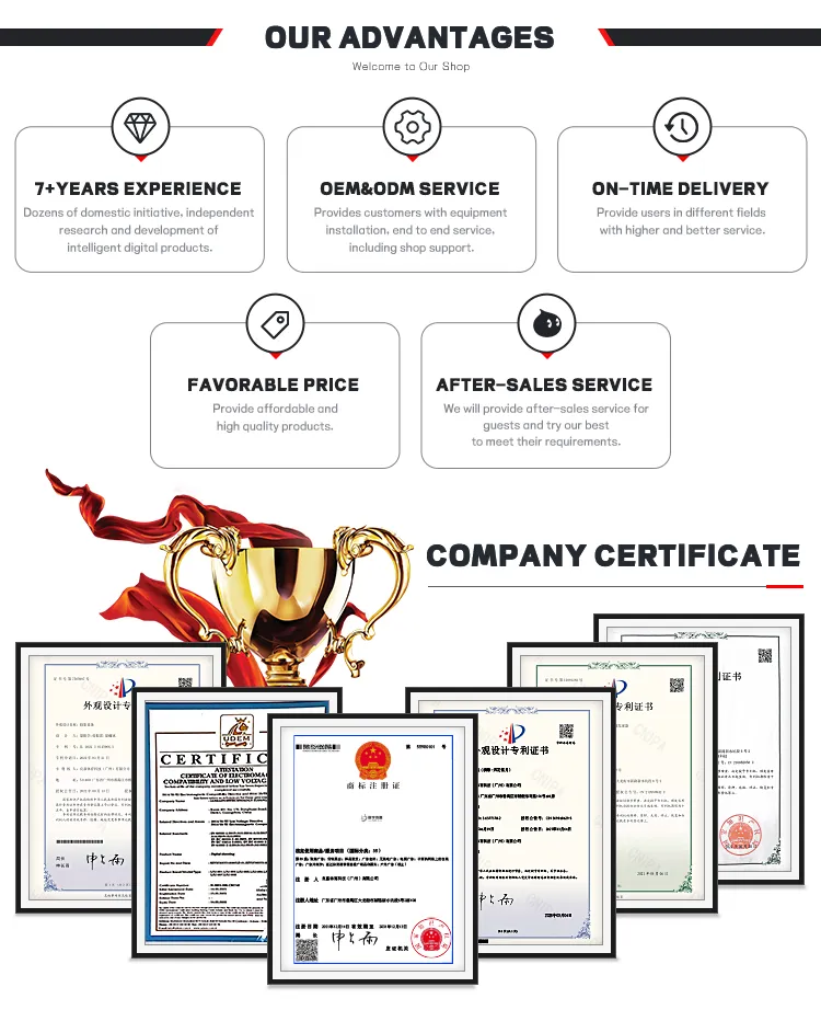 CE RoHS Certifications