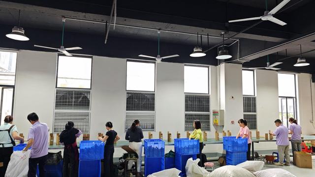 Custom golf equipment production line at Clyde Golf