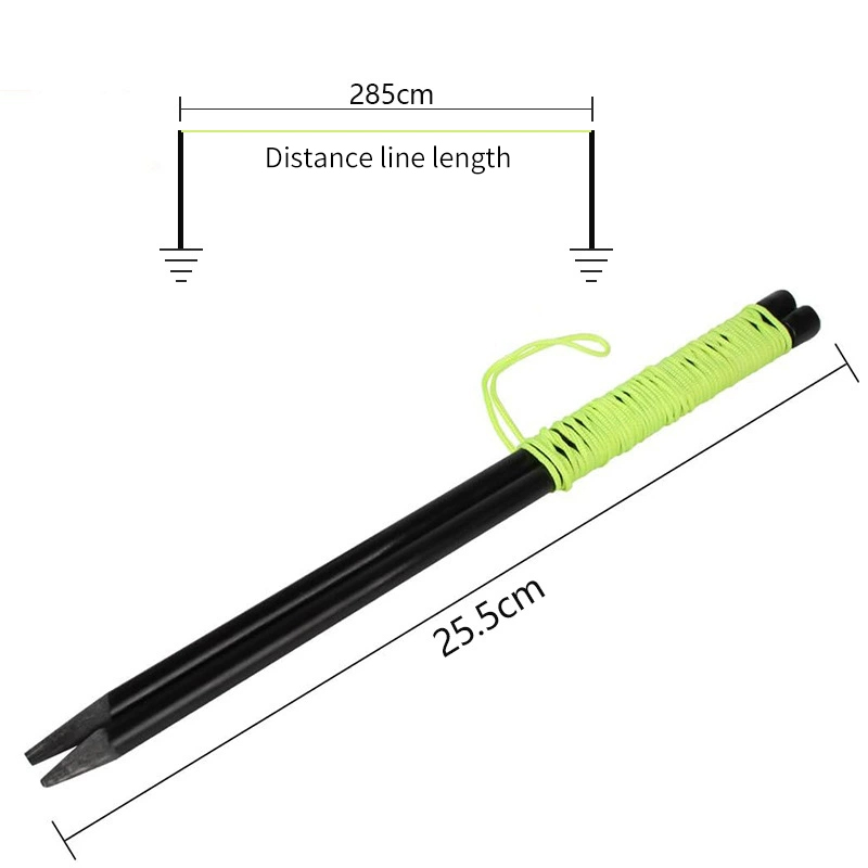 Hot Selling Collapsable Golf Alignment Sticks Fiberglass Golf Putting Practice Training Aids Golf Alignment Rod With String Line