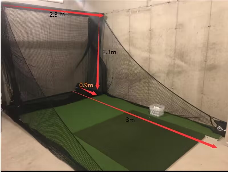 Golf Hitting Net Detail