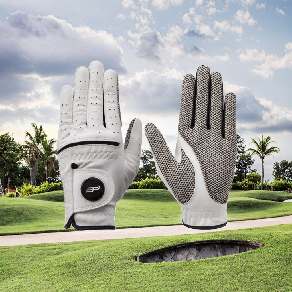 Customizable Logo Colorful Leather Polyester Golf Supply Private Label Men Golf Gloves OEM Services Cheap price Wholesale Gloves