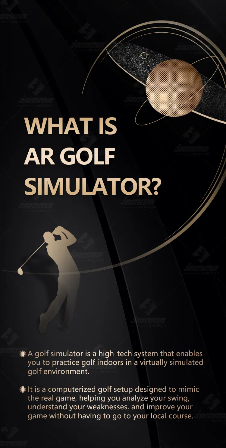 Indoor Golf Simulator View 2