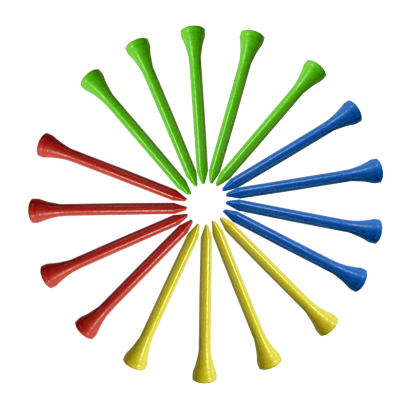 Golf Accessories Manufacturer Custom Logo Durable and Stable Bamboo Golf Tee