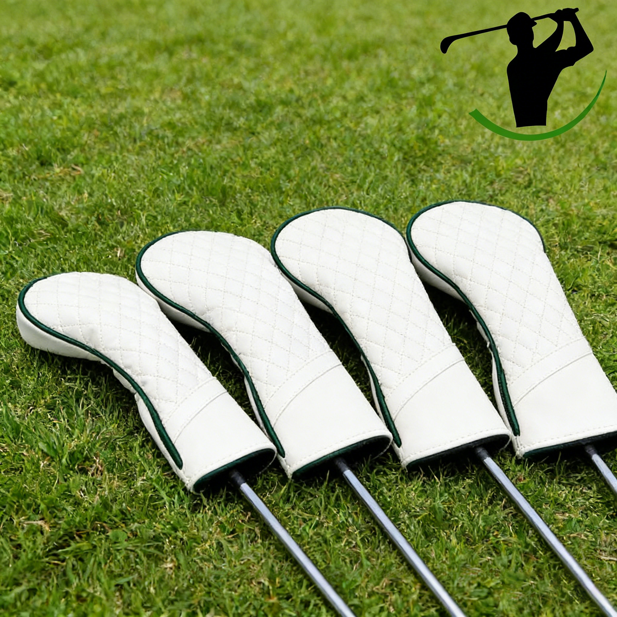 Source Factory Custom Logo Waterproof Eco-Friendly PU Leather Golf Club Covers | Factory Direct Wholesale Golf Accessories Golf