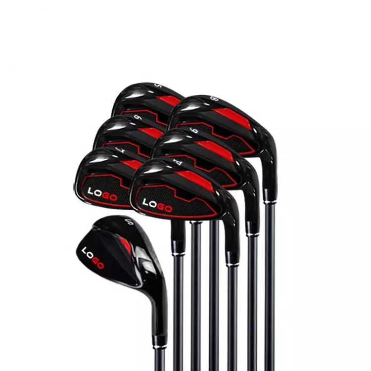 High Quality Premium Black Golf Clubs Set Custom Logo Golf Club Full Set OEM Graphite Shaft OEM Golf Club Set