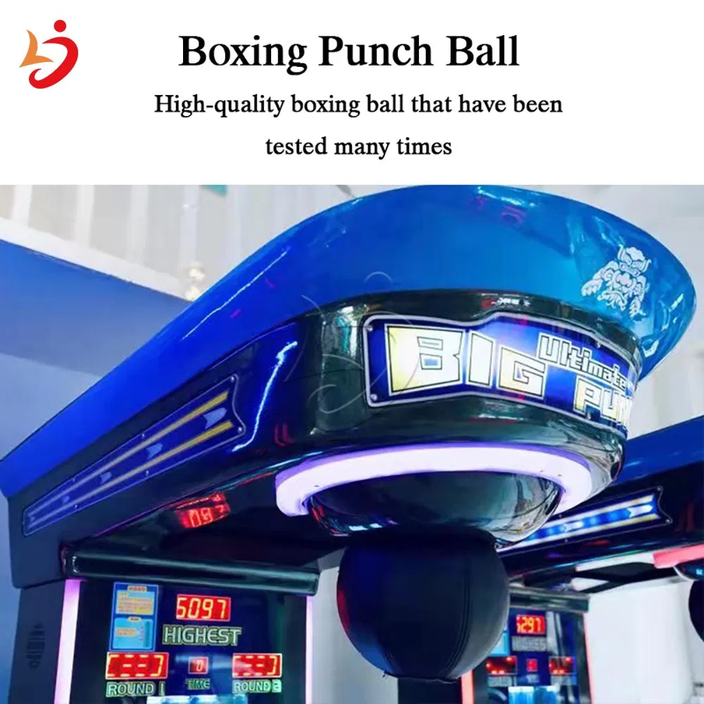 New Arrival Prize Drink Coin Machine Redemption Hitting Indoor Kicking Boxing Equipment Ball Punch Boxing Game Machine