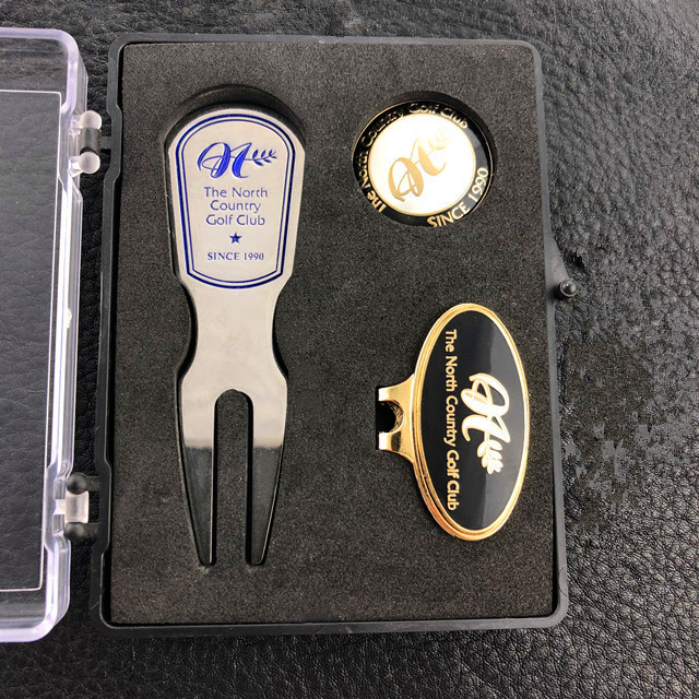 Factory Wholesale Custom logo Metal Golf Products Accessories Set