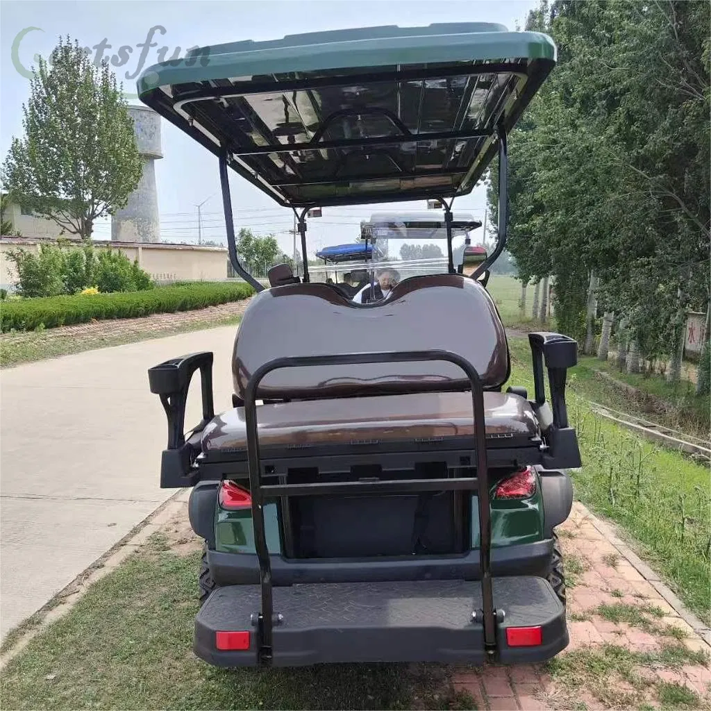 4 Wheel Utility Vehicle 2 4 6 Seater Electric Club Car Golf Cart