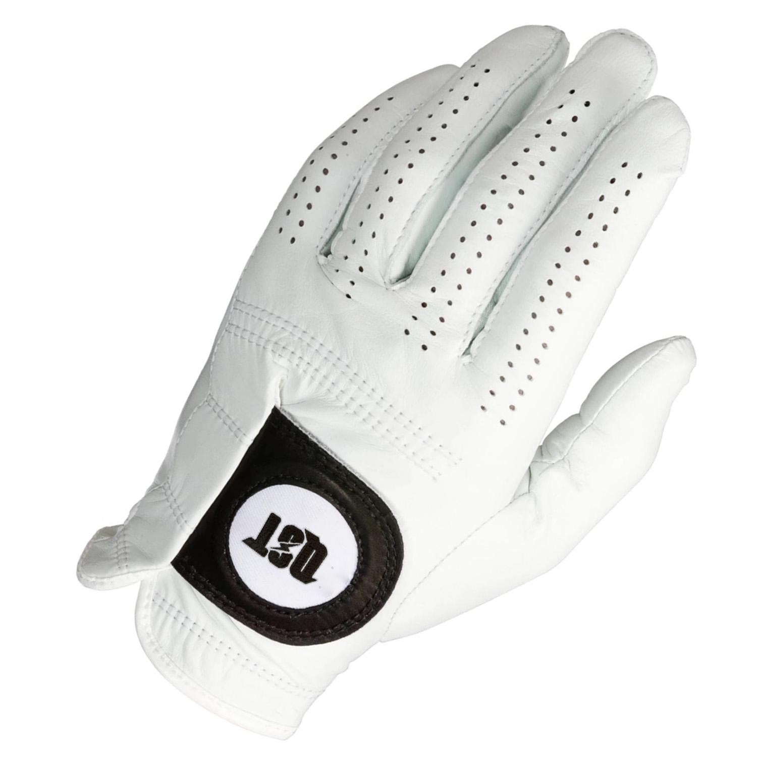Custom Made Premium Quality Men's Golf Glove Embroidered Logo Genuine Leather Touch Screen Compatible OEM Manufacturer