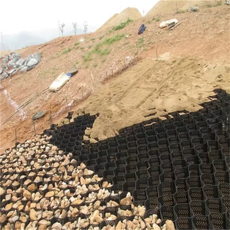 Honeycomb Geocells HDPE 50mm 75mm 120mm 150mm Height Driveway Grass Grid Geocell for Road Base Reinforcement SlopePprotection