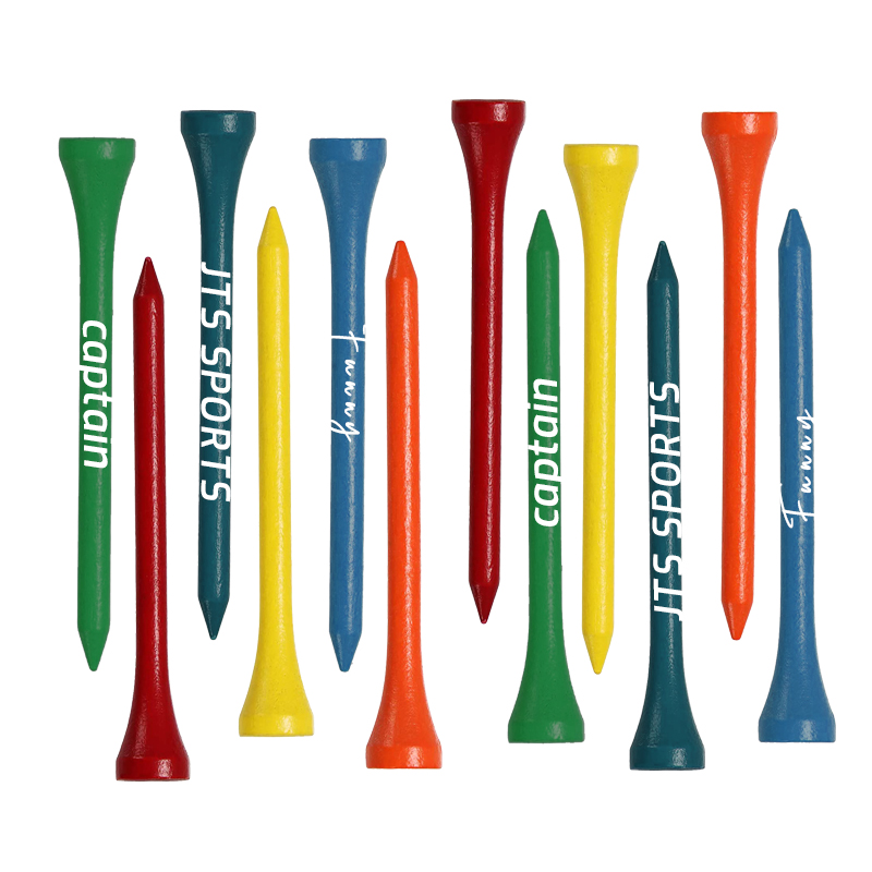 Golf Accessories Manufacturer Custom Logo Durable and Stable Bamboo Golf Tee