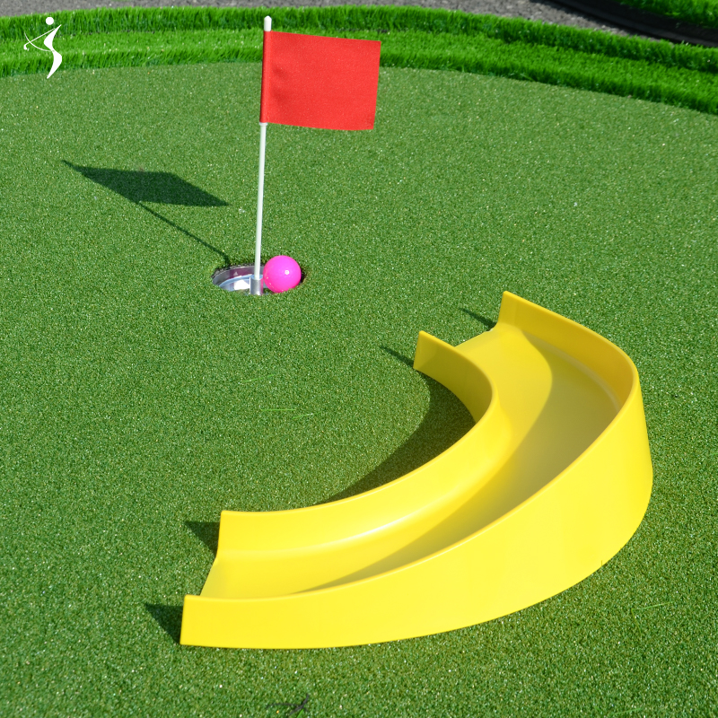 Durable Mini Golf Set Putting Green Obstacle Golf Practice Equipment for Children &amp; Adults' Golf Training
