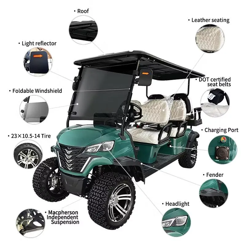 Electric Hunting Golf Cart View 2