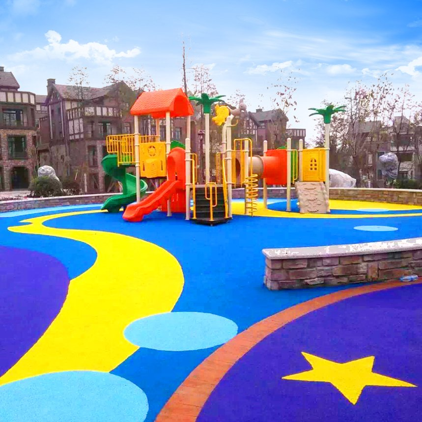 High Quality UV-Resistant EPDM Rubber Granules for Outdoor Use Running Track Playground