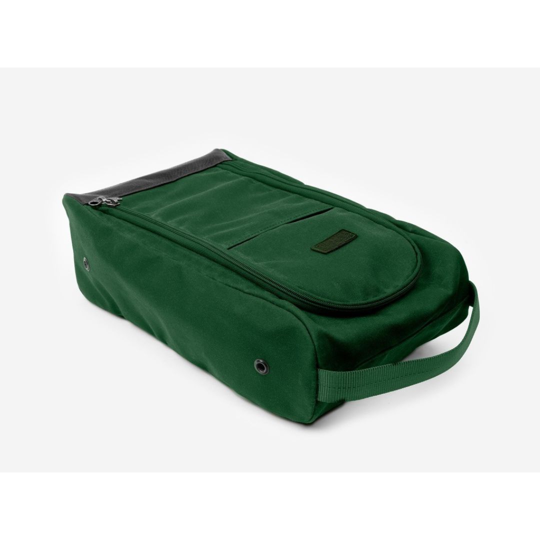 Men's Shoe Carrier Bag up to Size 12 Durable Cotton with Zippered Design Ventilation Pocket for Golf Shoes Travel Sports