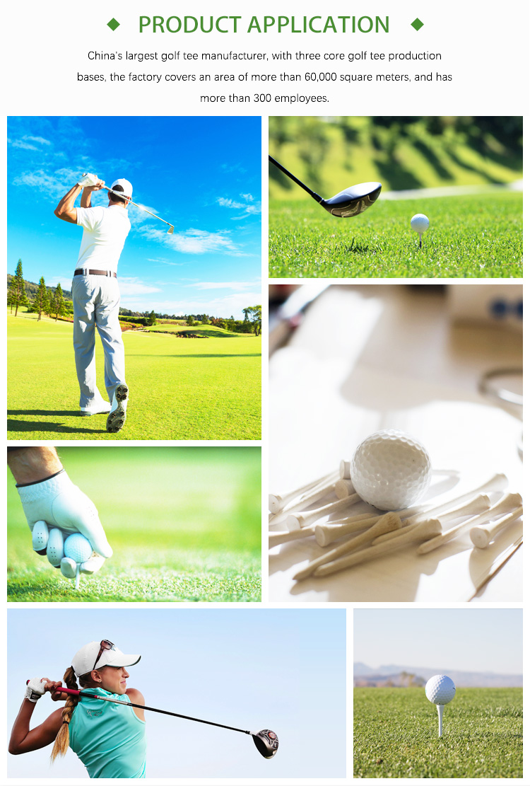 Golf Tees Detail
