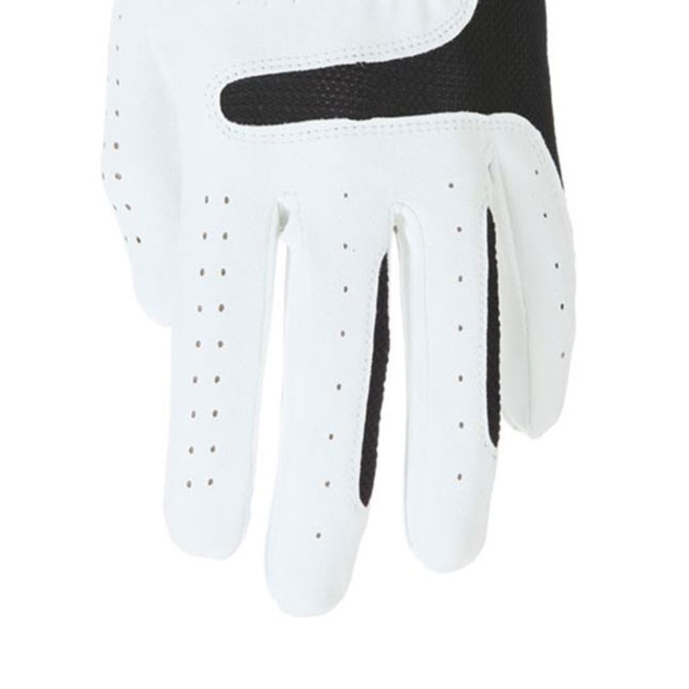 High Quality Custom Logo Print Men's Golf Gloves Soft Breathable PU Sports Stretch Non-Slip Lightweight Hands Use Wholesale