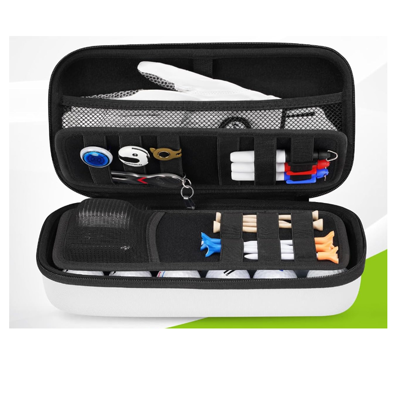 Golf Caddie Customized EVA Storage Pouch Carry Cases For Golf Glove And Accessories