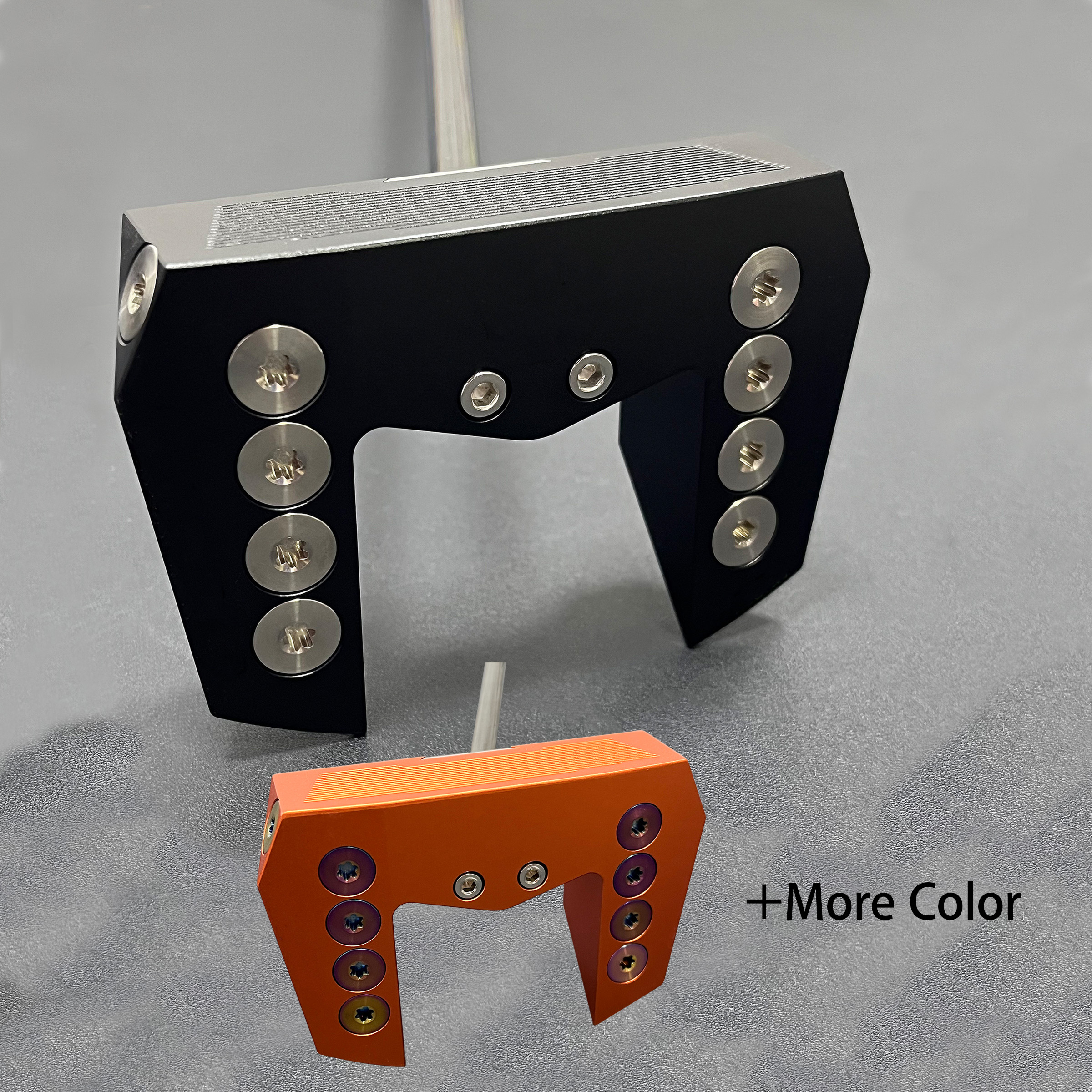 Golf Putter Head CNC Milled Zero Torque Right Handed Laser Printed OEM Custom Golf Club Head