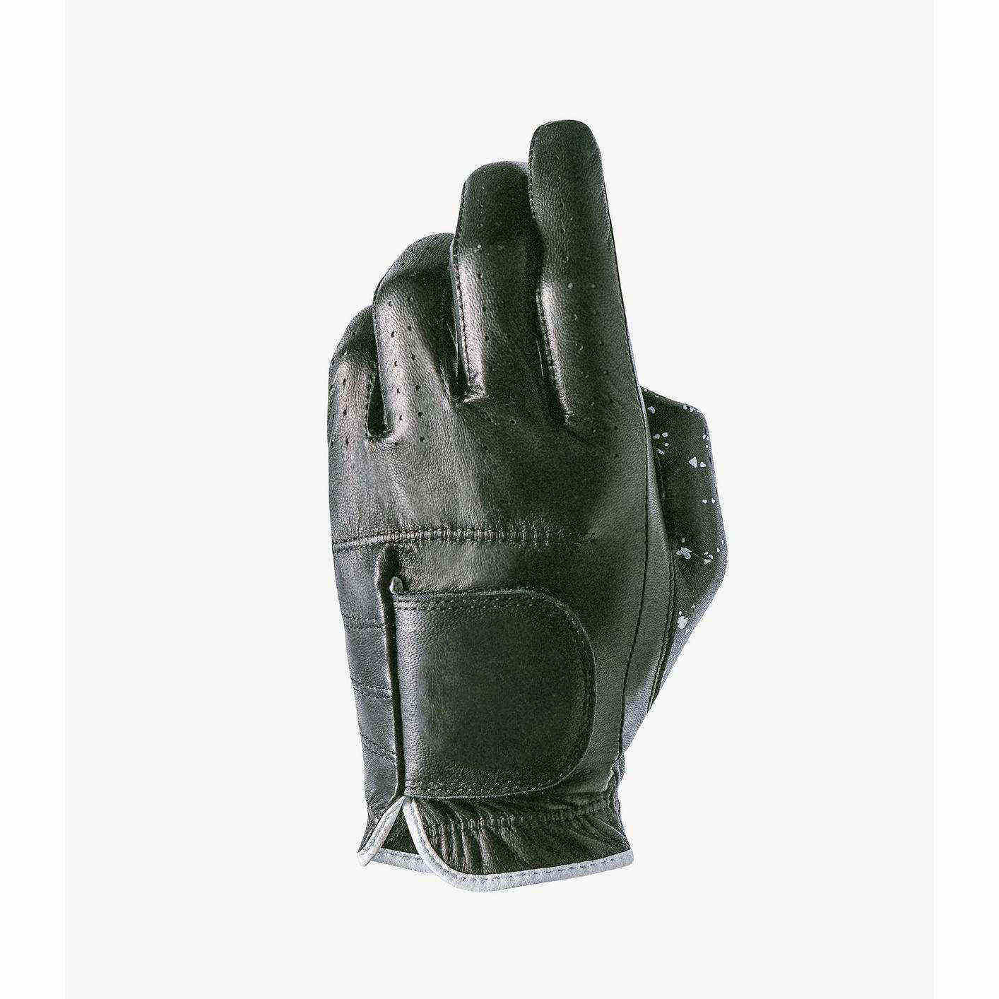 Manufactures Elastic Adjustable Custom Left Hand Cabretta PU Leather Golf Gloves for Men Women
