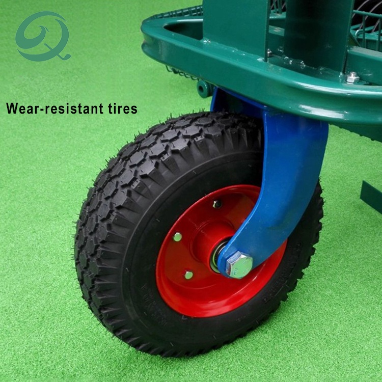 Professional Range Golf Ball Collector 2.2m Twin Line Golf Ball Picker Driving Equipment 2 Section Golf Ball Picker Machine