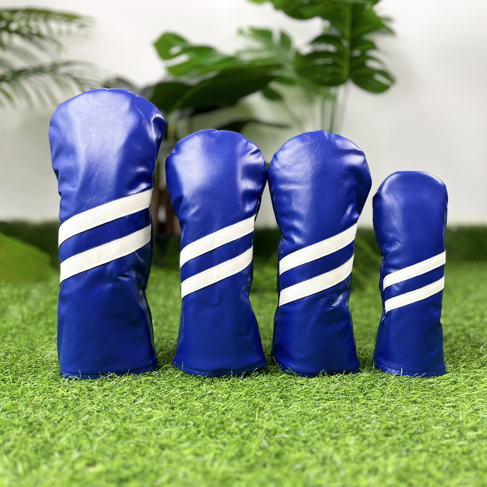 High Quality PU Golf Club Headcover Factory Stock Delivery Within 5 Days Accept Custom Free Designs Golf Accessories