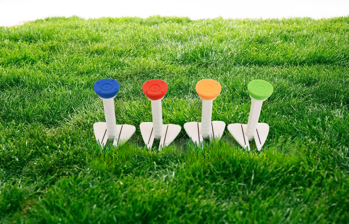 Manufacturer Bulk Packaged Printed White Golf Tees 35-55mm Golf Accessories