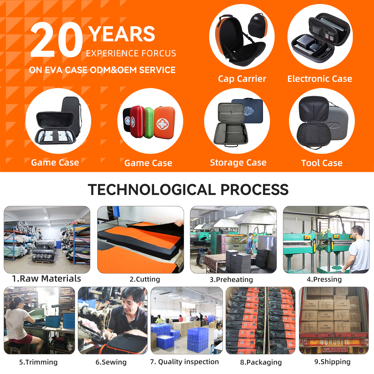 EVA Professional Manufacturer Custom Logo Easy Carrying Hard Storage Bag Golf Gloves Holder EVA Case